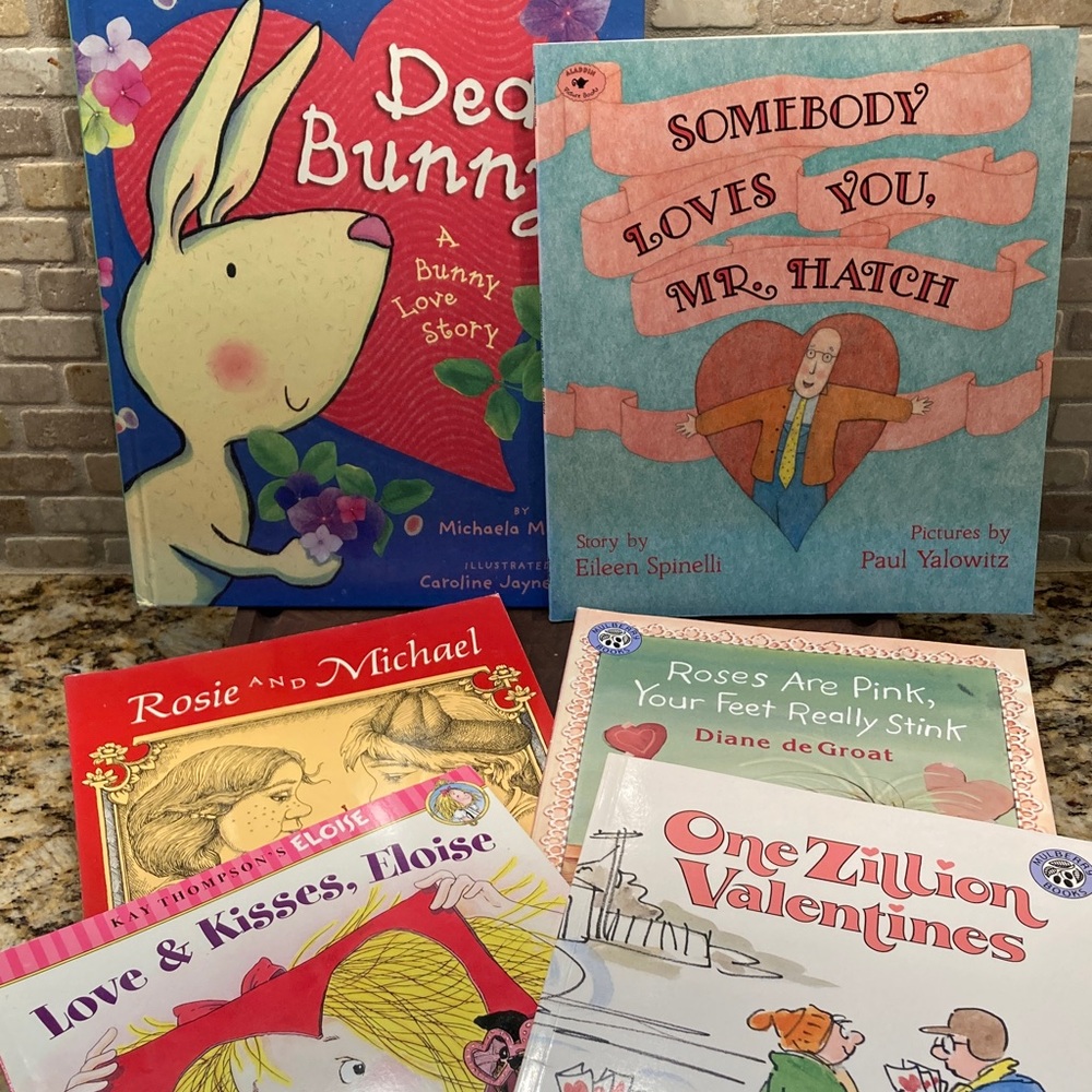 Children's Valentine's Day Book Collection 6 Book Set